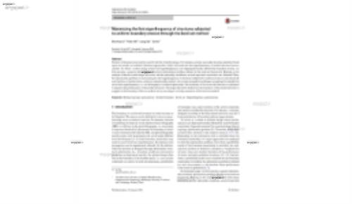 Maximizing the first eigenfrequency of structures subjected to uniform boundary erosion through the level set method